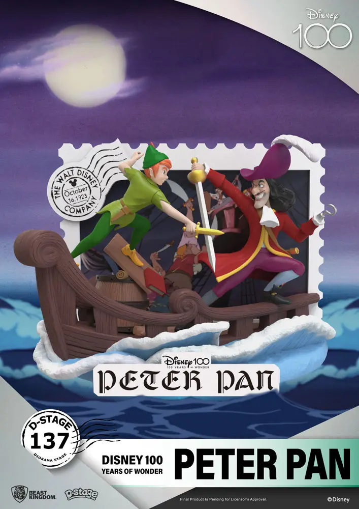 Disney 100th Anniversary D-Stage PVC Diorama Peter Pan 12 cm fotografija izdelka