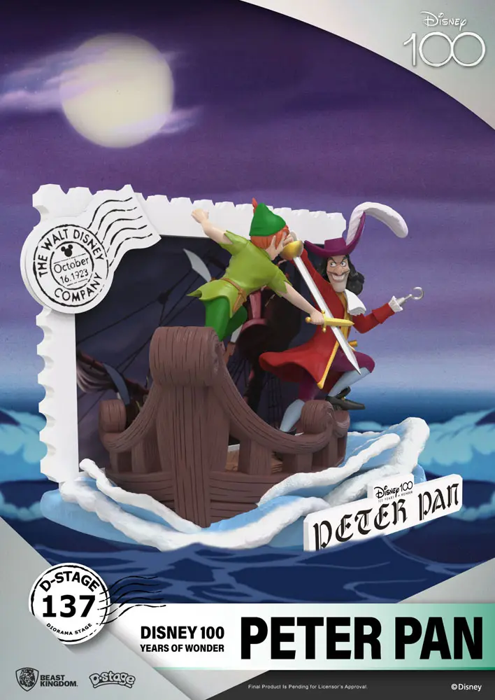 Disney 100th Anniversary D-Stage PVC Diorama Peter Pan 12 cm fotografija izdelka