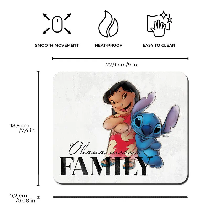 Disney 100th Anniversary Lilo & Stitch podloga za miško fotografija izdelka