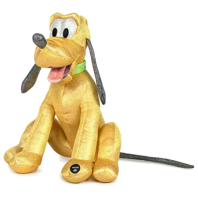 Disney 100th Anniversary Pluto Glitter plišasta igrača 28 cm fotografija izdelka