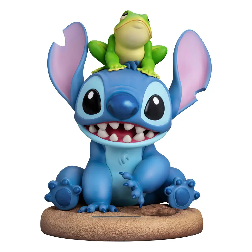 Disney 100th Master Craft kip Stitch s žabo 34 cm fotografija izdelka