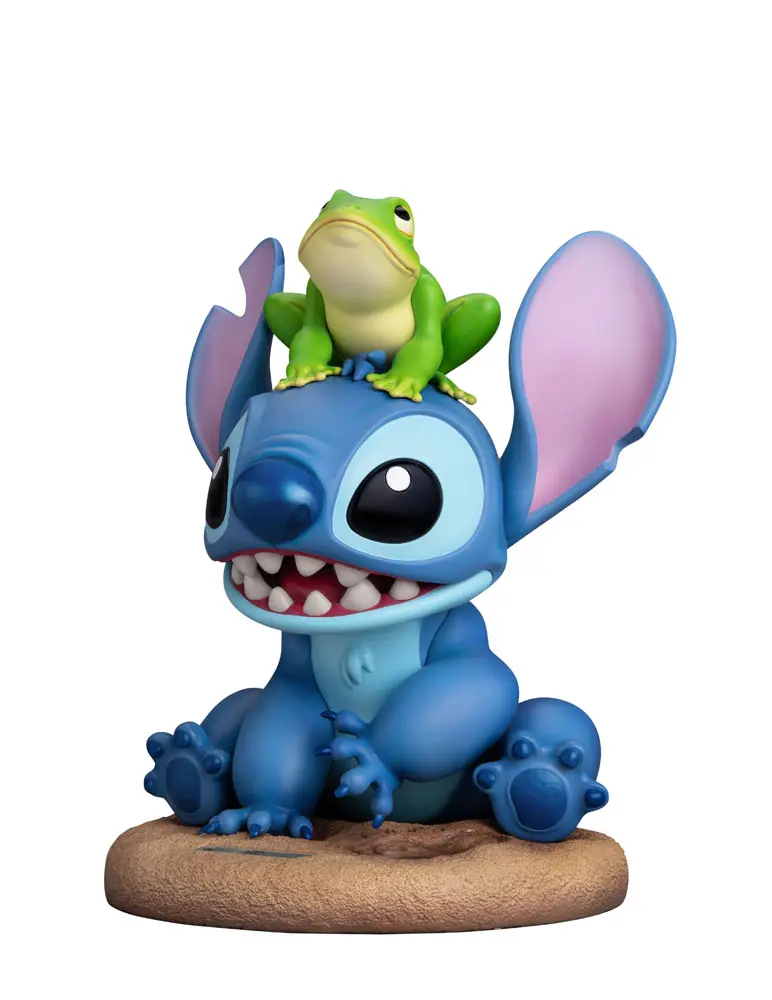 Disney 100th Master Craft kip Stitch s žabo 34 cm fotografija izdelka