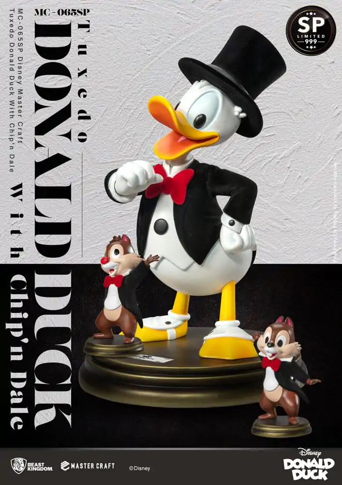 Disney 100th Master Craft Kip Smoking Donald Duck (Chip'n und Dale) 40 cm fotografija izdelka