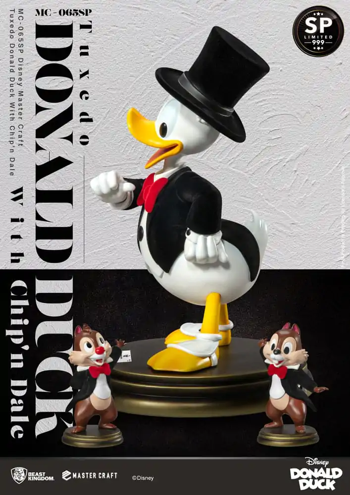 Disney 100th Master Craft Kip Smoking Donald Duck (Chip'n und Dale) 40 cm fotografija izdelka