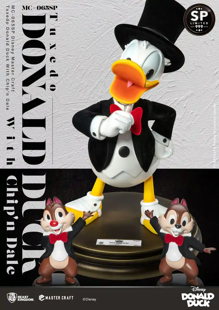 Disney 100th Master Craft Kip Smoking Donald Duck (Chip'n und Dale) 40 cm fotografija izdelka