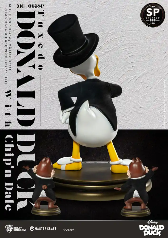 Disney 100th Master Craft Kip Smoking Donald Duck (Chip'n und Dale) 40 cm fotografija izdelka