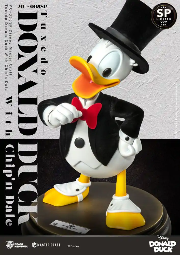 Disney 100th Master Craft Kip Smoking Donald Duck (Chip'n und Dale) 40 cm fotografija izdelka