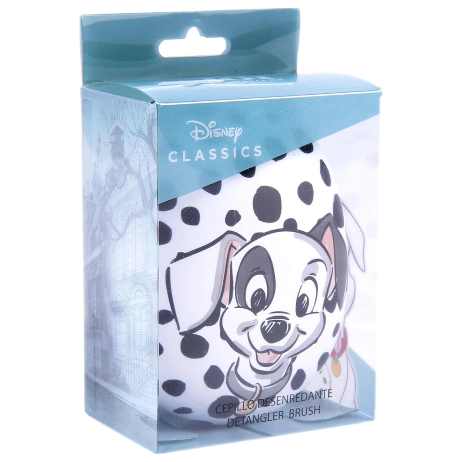 Disney 101 Dalmatians Dots Krtača za lase, Glavnik 9 cm fotografija izdelka