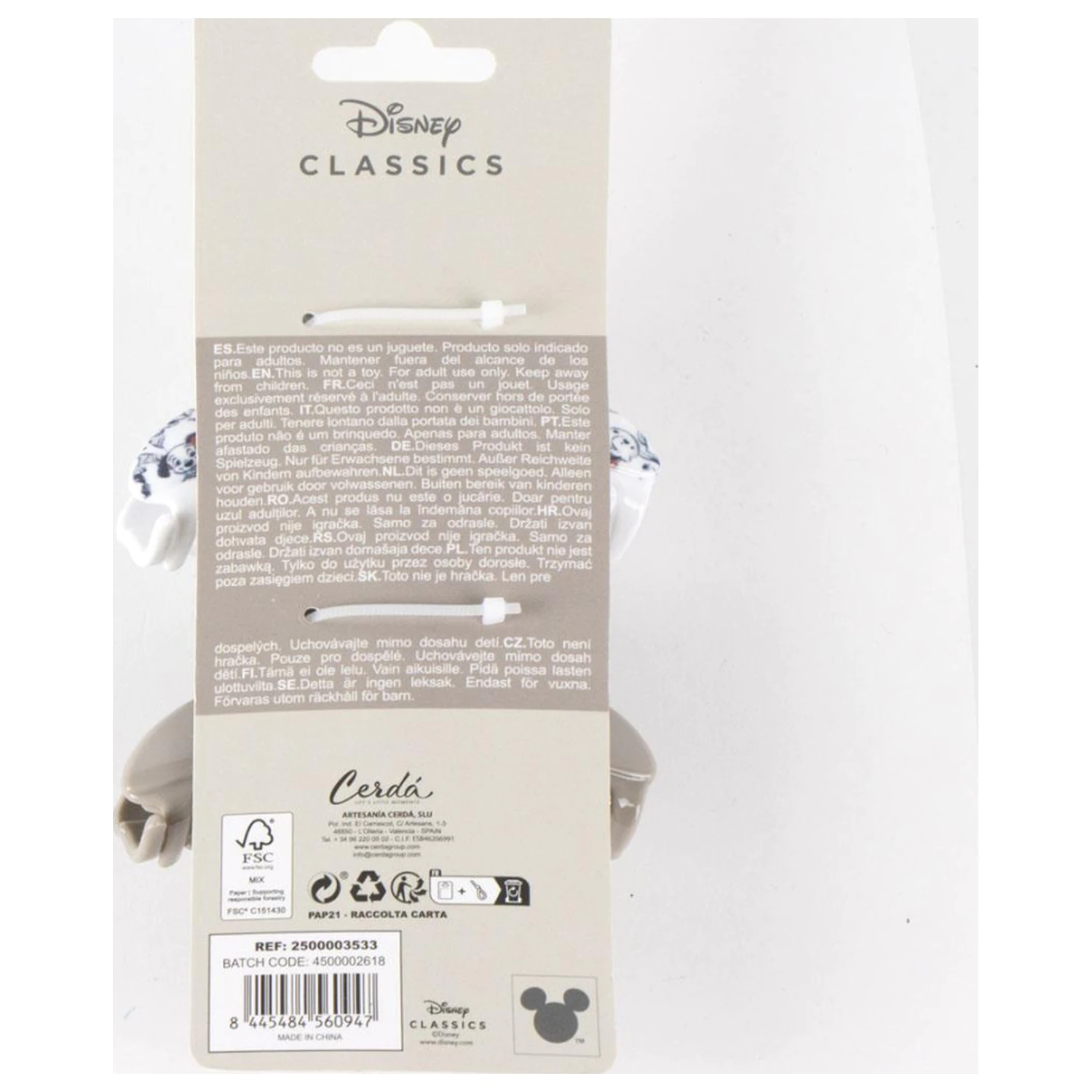Disney 101 Dalmatians Zabavni set sponk za lase 2 kos fotografija izdelka