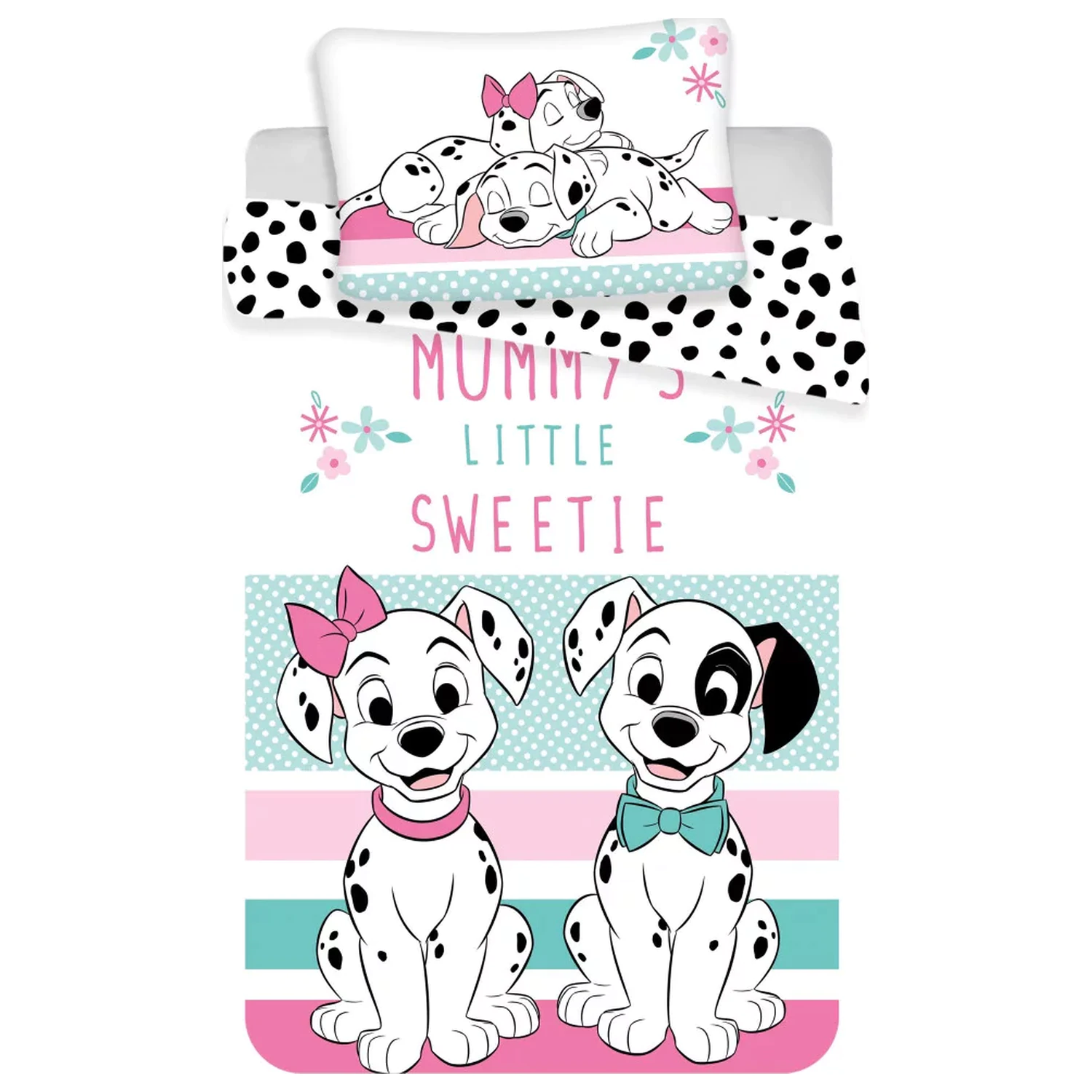 Disney 101 Dalmatians Sweetie otroška posteljnina prevleka za odejo komplet fotografija izdelka