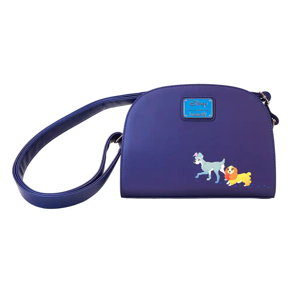 Disney by Loungefly Crossbody 70th Anniversary Lady and the Tramp – torbica za čez telo fotografija izdelka