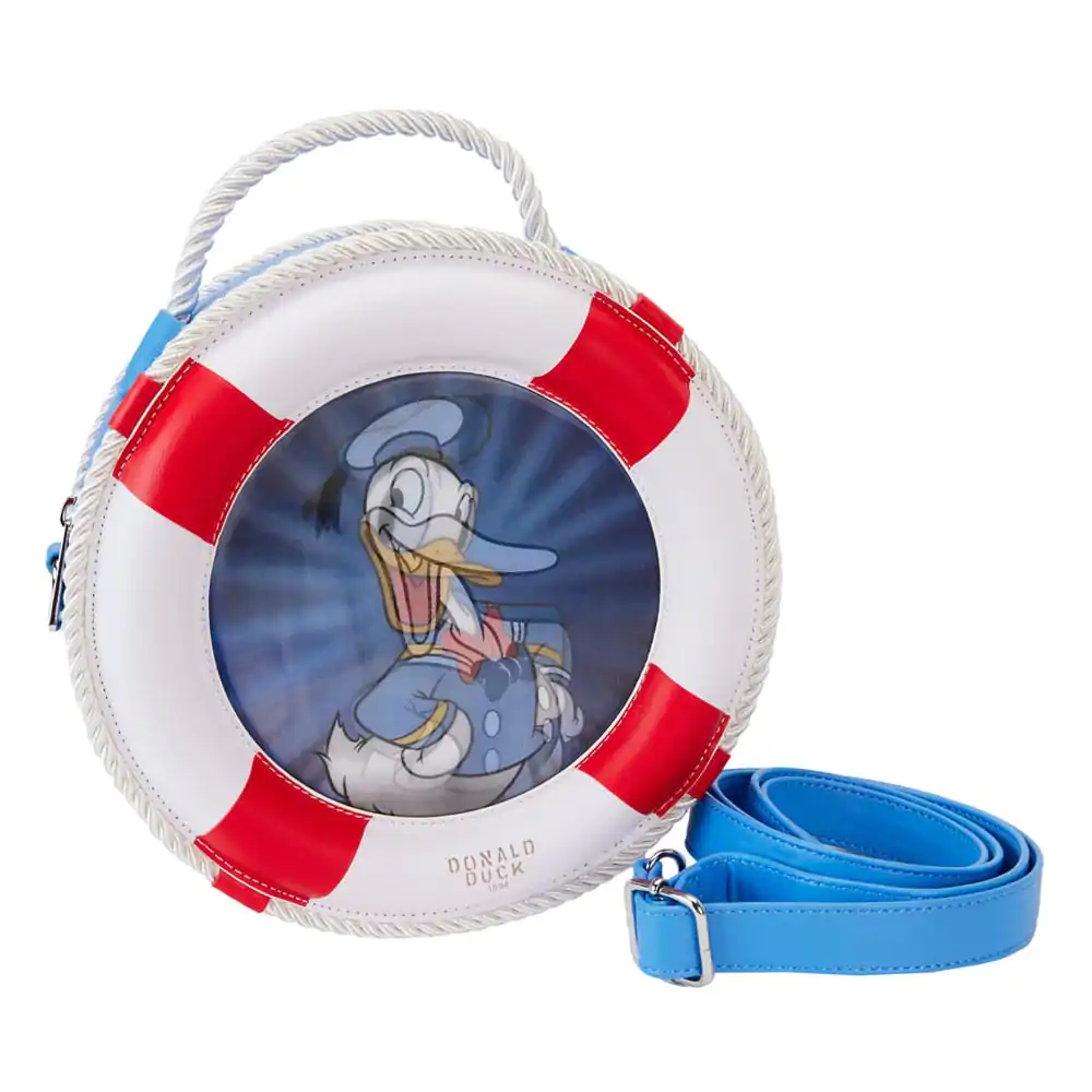 Disney by Loungefly Crossbody 90. obletnica Donald Duck torbica fotografija izdelka