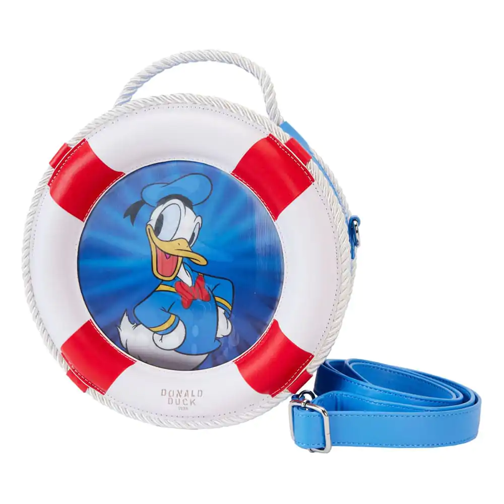 Disney by Loungefly Crossbody 90. obletnica Donald Duck torbica fotografija izdelka