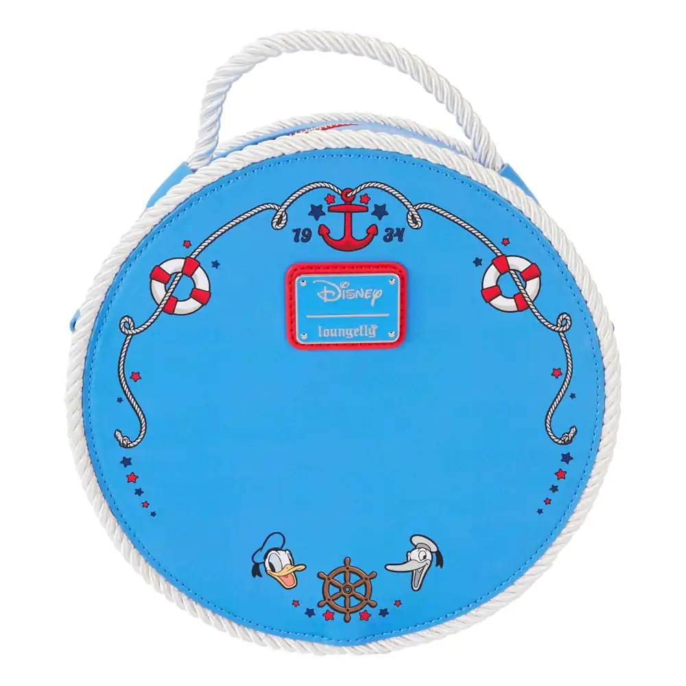 Disney by Loungefly Crossbody 90. obletnica Donald Duck torbica fotografija izdelka