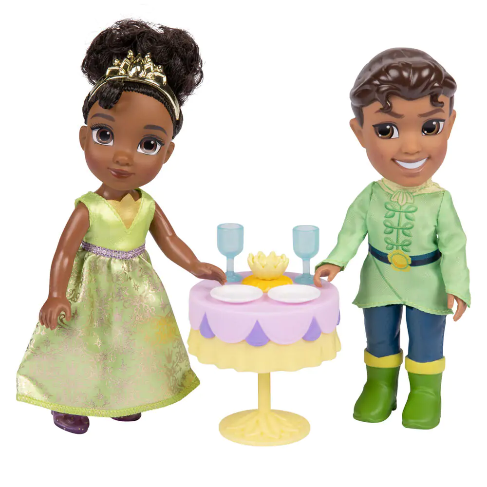 Disney The Princess and the Frog Tiana + Naveen lutka 15 cm fotografija izdelka