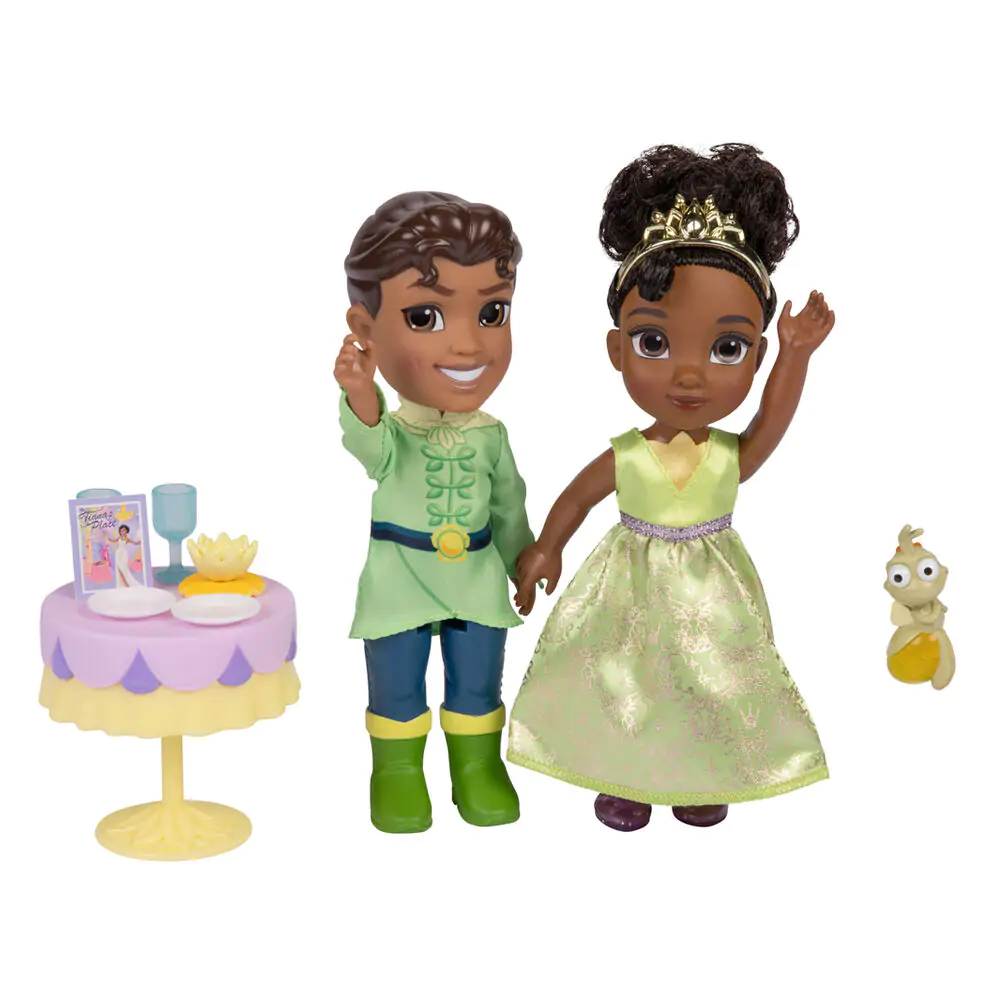 Disney The Princess and the Frog Tiana + Naveen lutka 15 cm fotografija izdelka