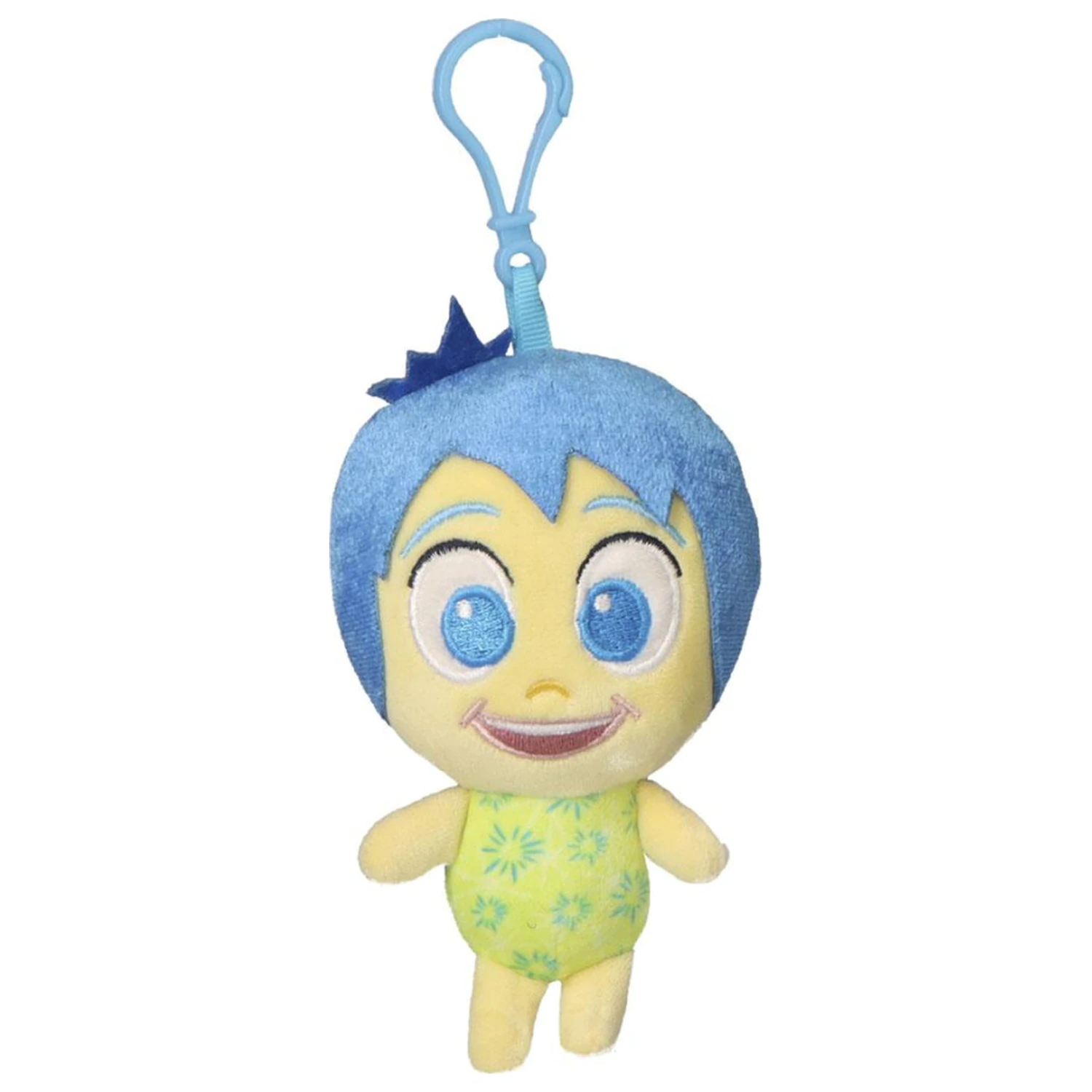 Disney Inside Out Joy 3D plišasta figura z obešalnikom, obesek za torbo 12 cm fotografija izdelka