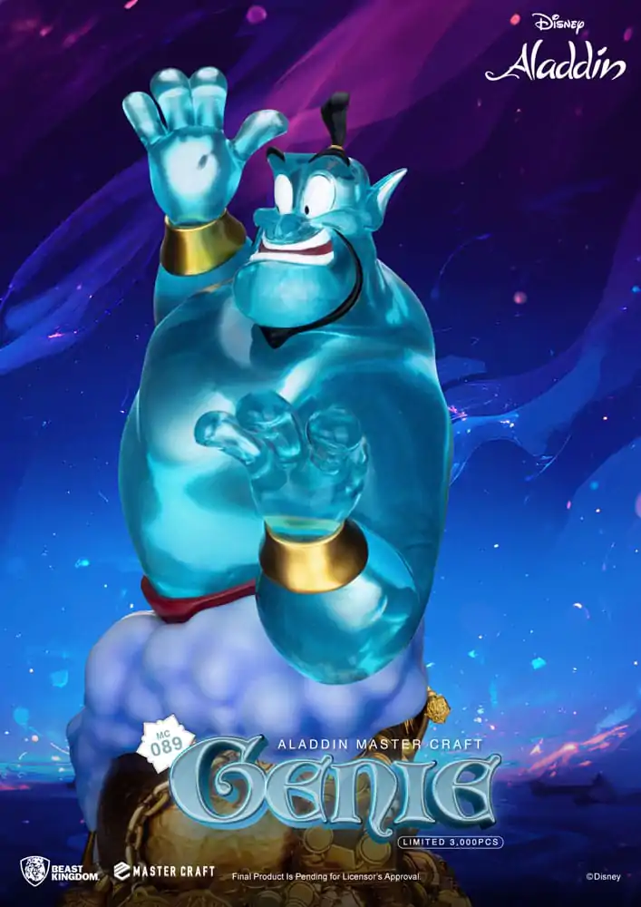 Disney (Aladdin) Master Craft Kip Ginie 42 cm fotografija izdelka