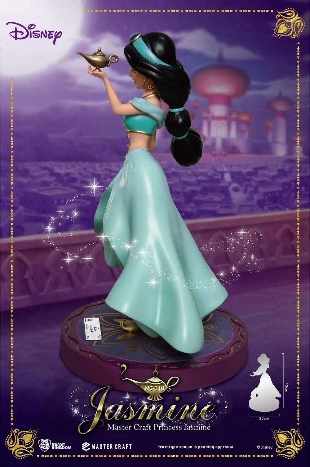 Disney (Aladdin) Master Craft Kip Jasmine 38 cm fotografija izdelka