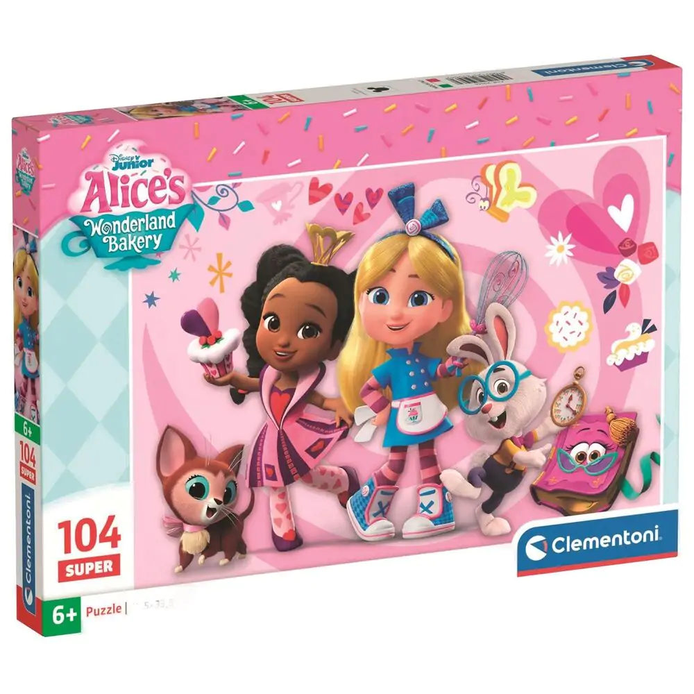 Disney Alice Bakery super puzzle 104 kosov fotografija izdelka