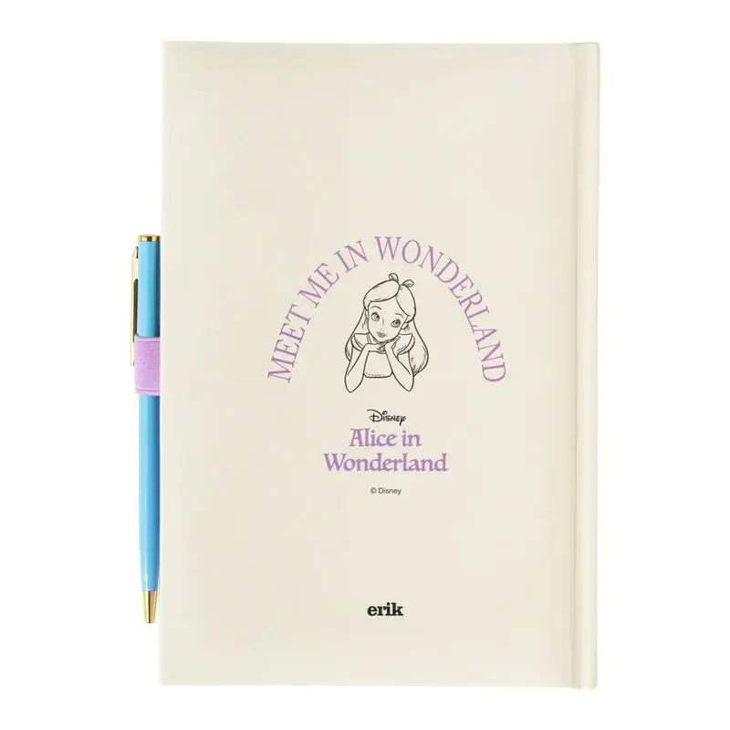 Disney Alice in Wonderland A5 premium notesnik + pisalo fotografija izdelka