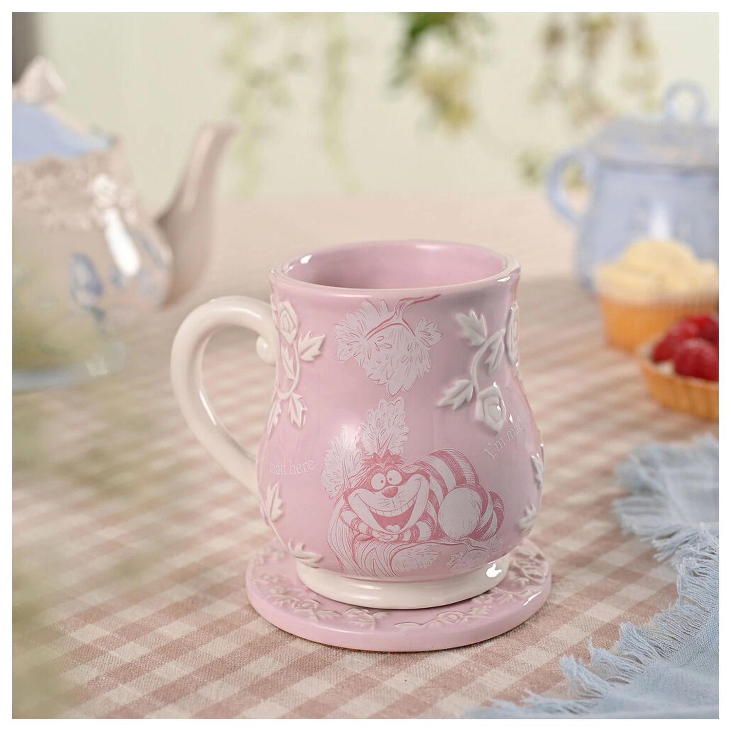 Disney Alice in Wonderland Cheshire Cat skodelica fotografija izdelka