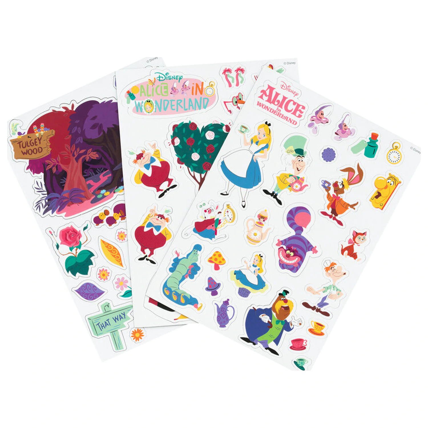 Disney Alice in Wonderland set izrezanih magnetov fotografija izdelka