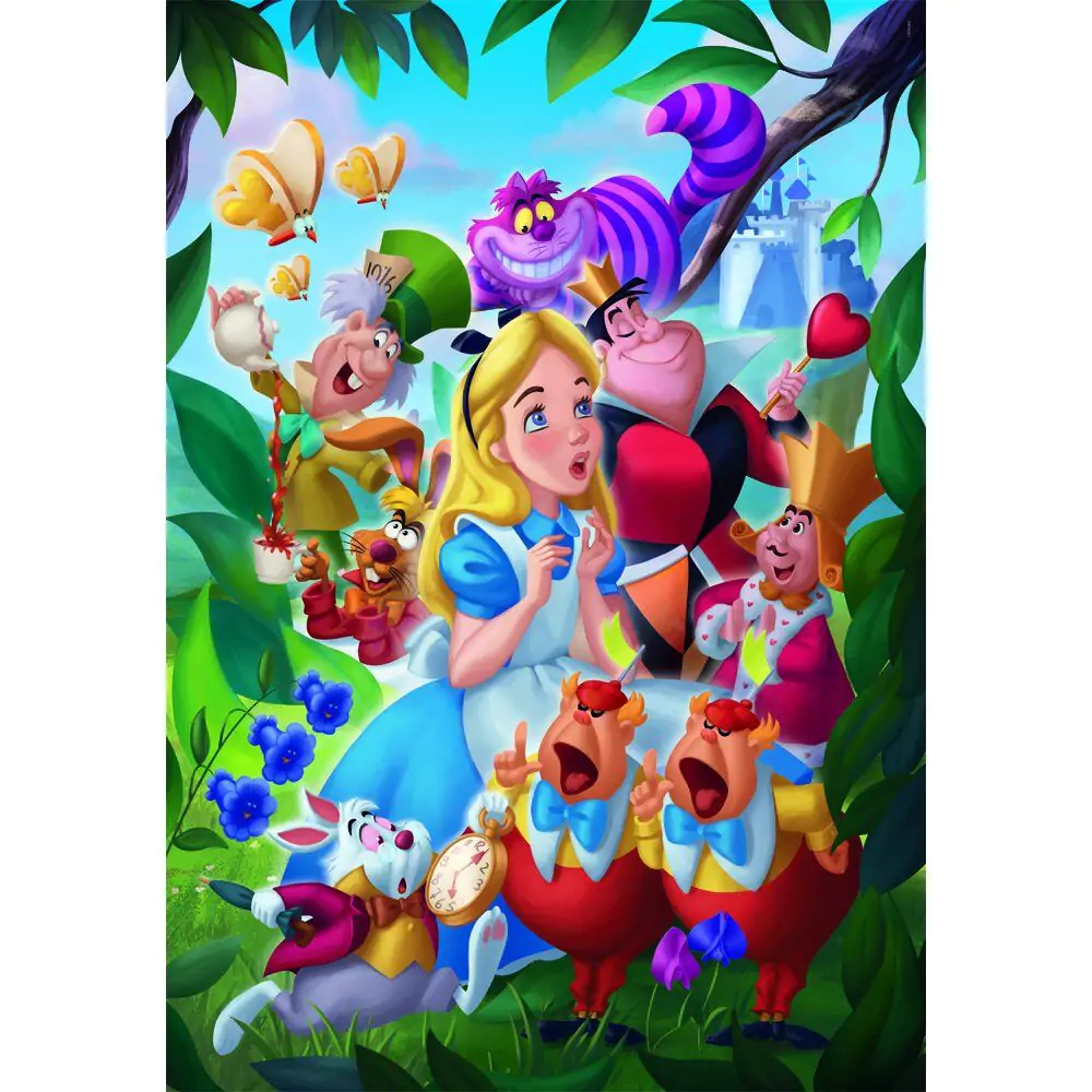 Disney Alice in Wonderland sestavljanka 1000kos fotografija izdelka