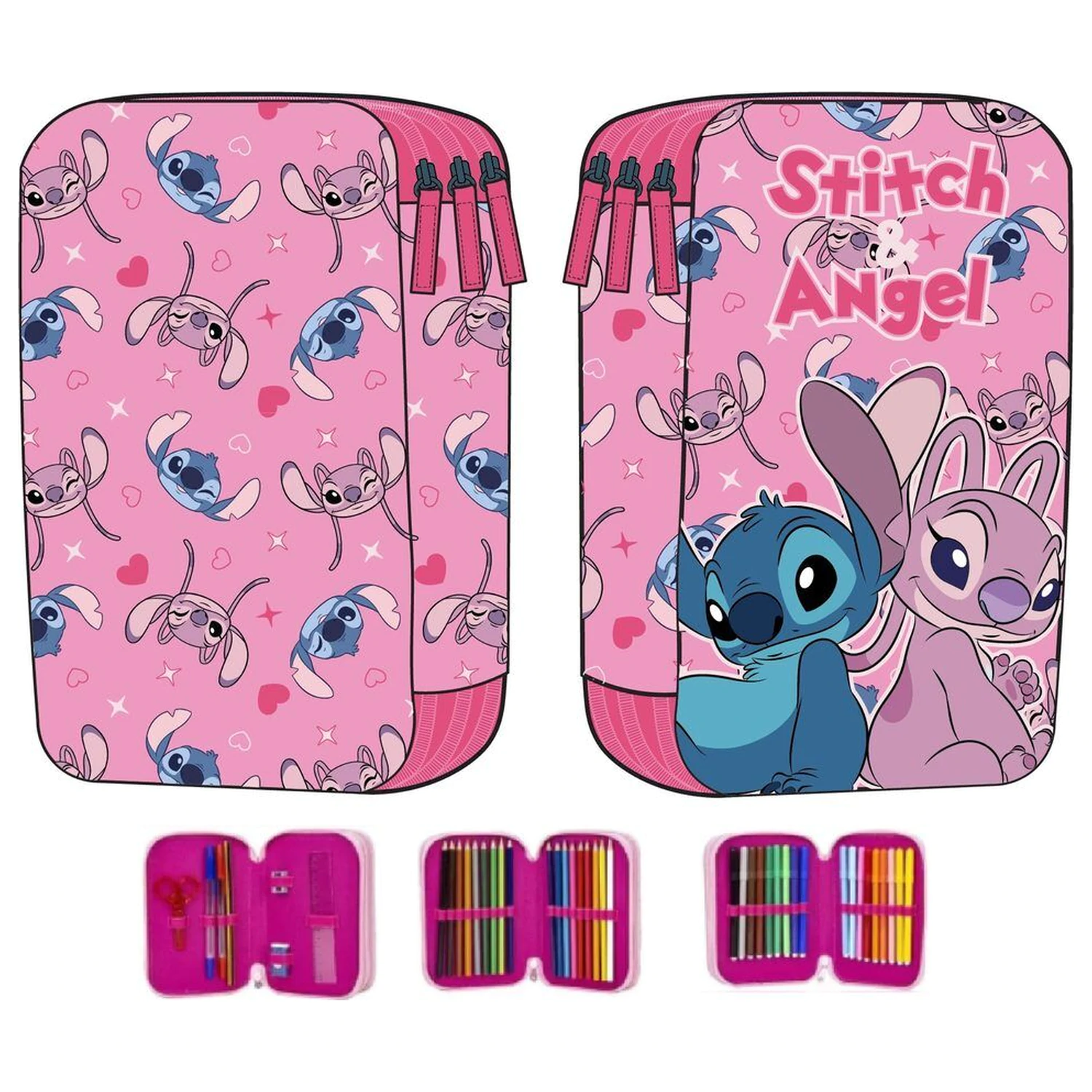 Disney Angel & Stitch trojna peresnica fotografija izdelka