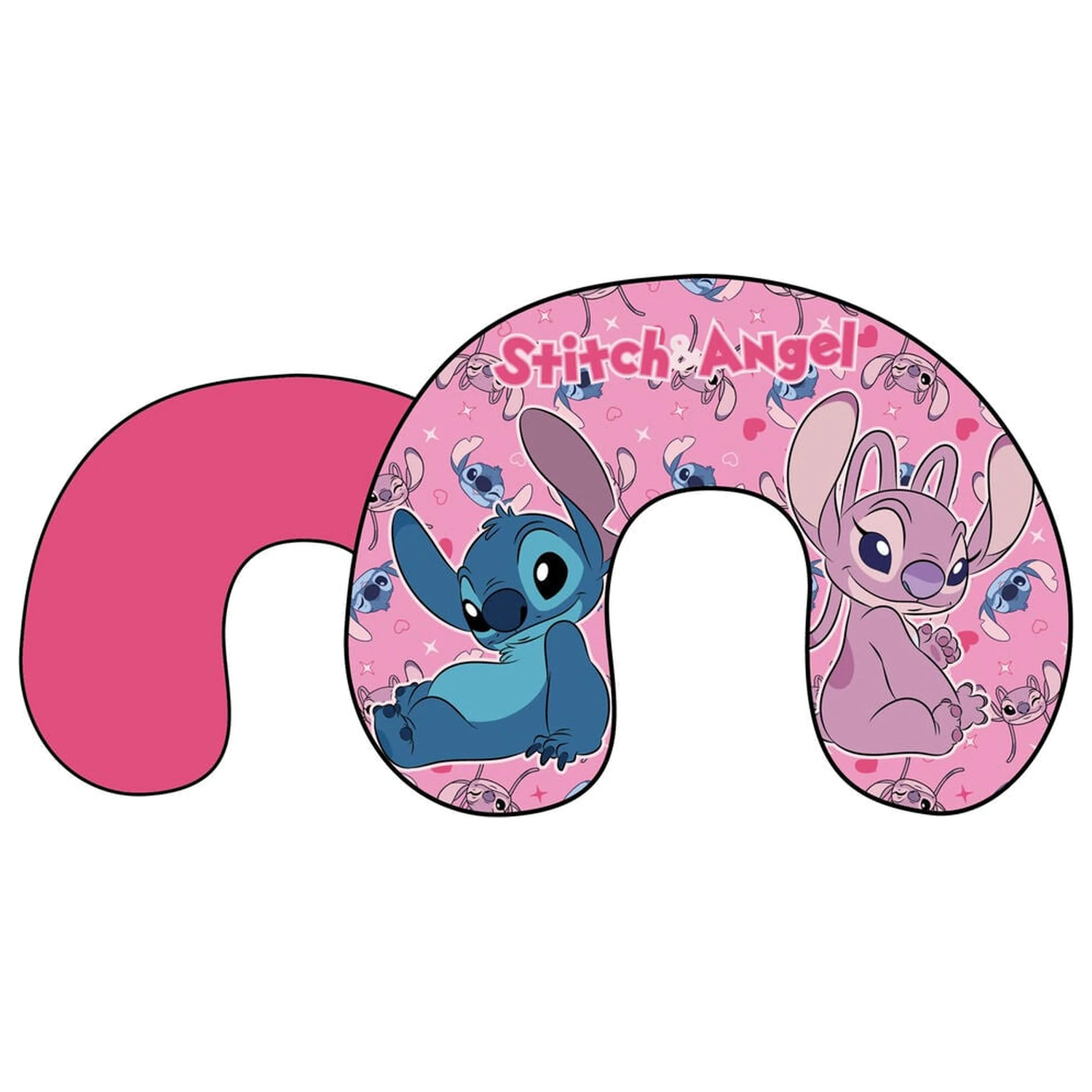 Disney Angel & Stitch potovalna blazina fotografija izdelka