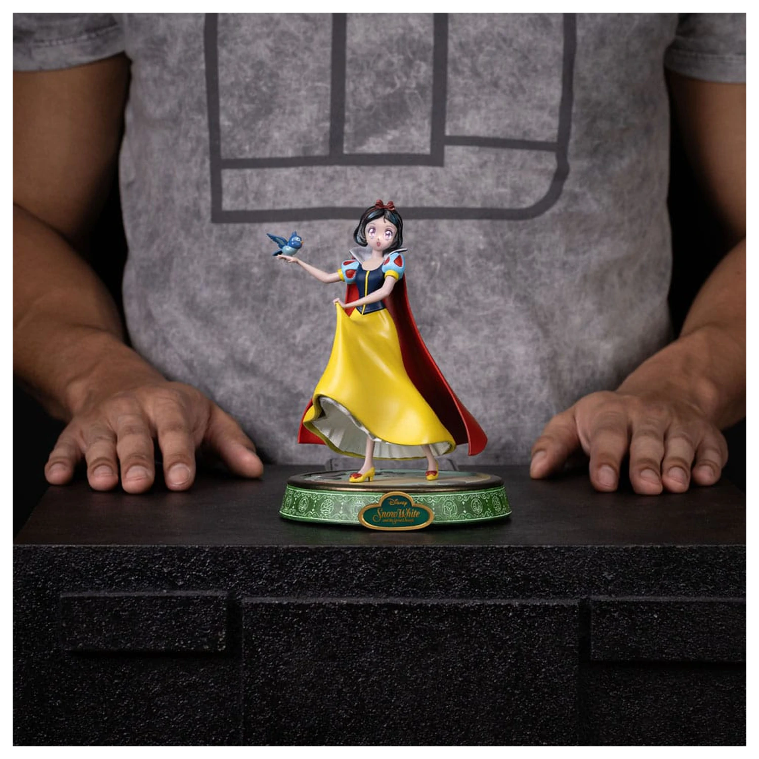 Disney Anime Princess Scale Statue Sneguljčica 17 cm fotografija izdelka
