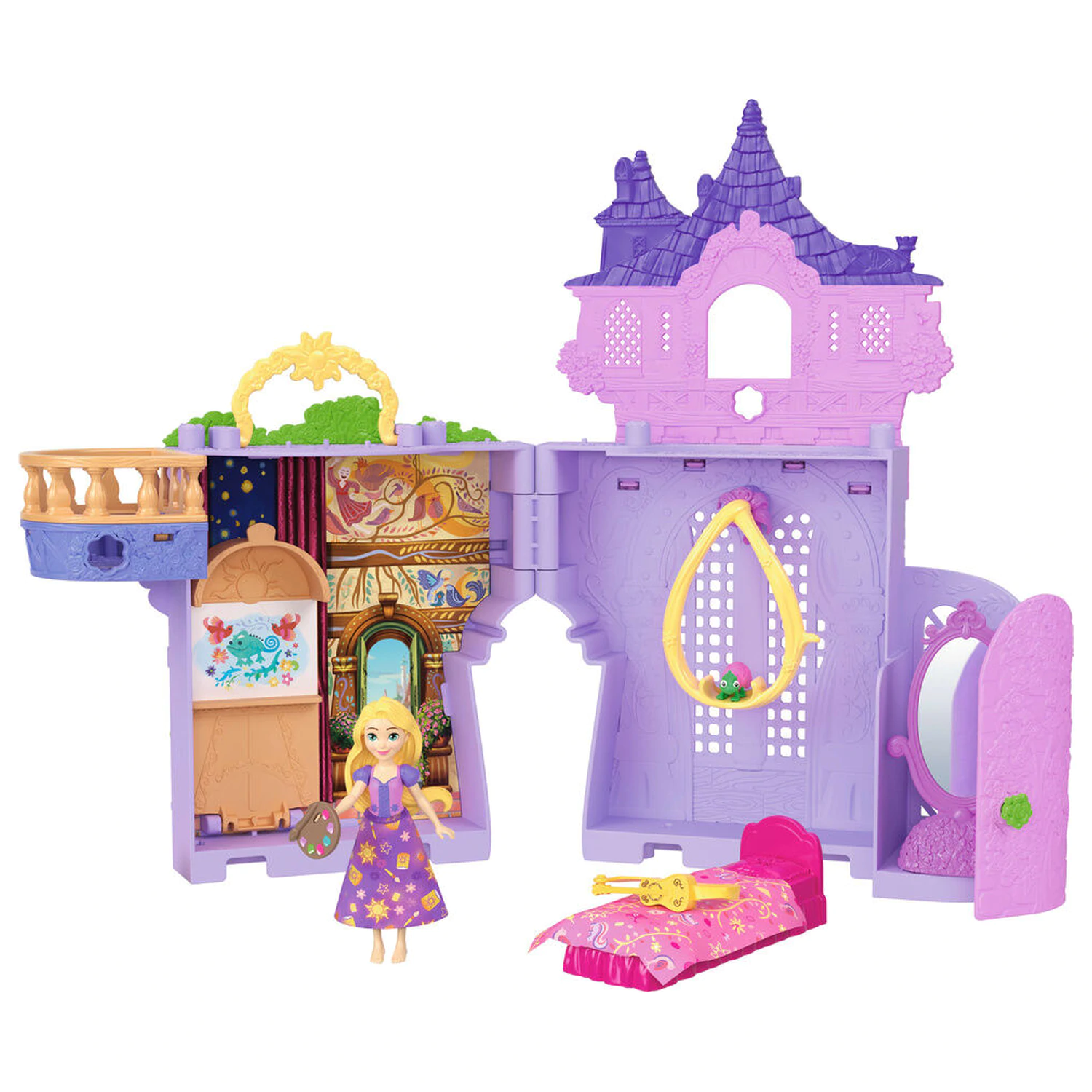 Disney Rapunzel mini grajski igralni set fotografija izdelka