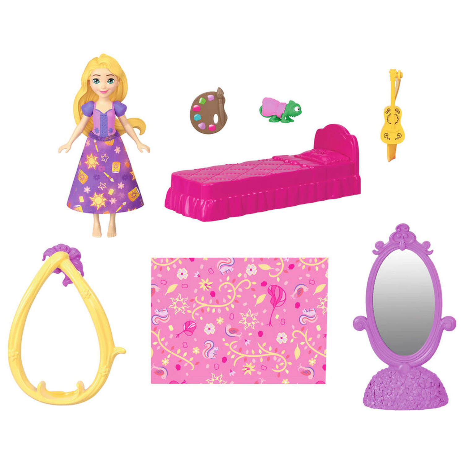 Disney Rapunzel mini grajski igralni set fotografija izdelka