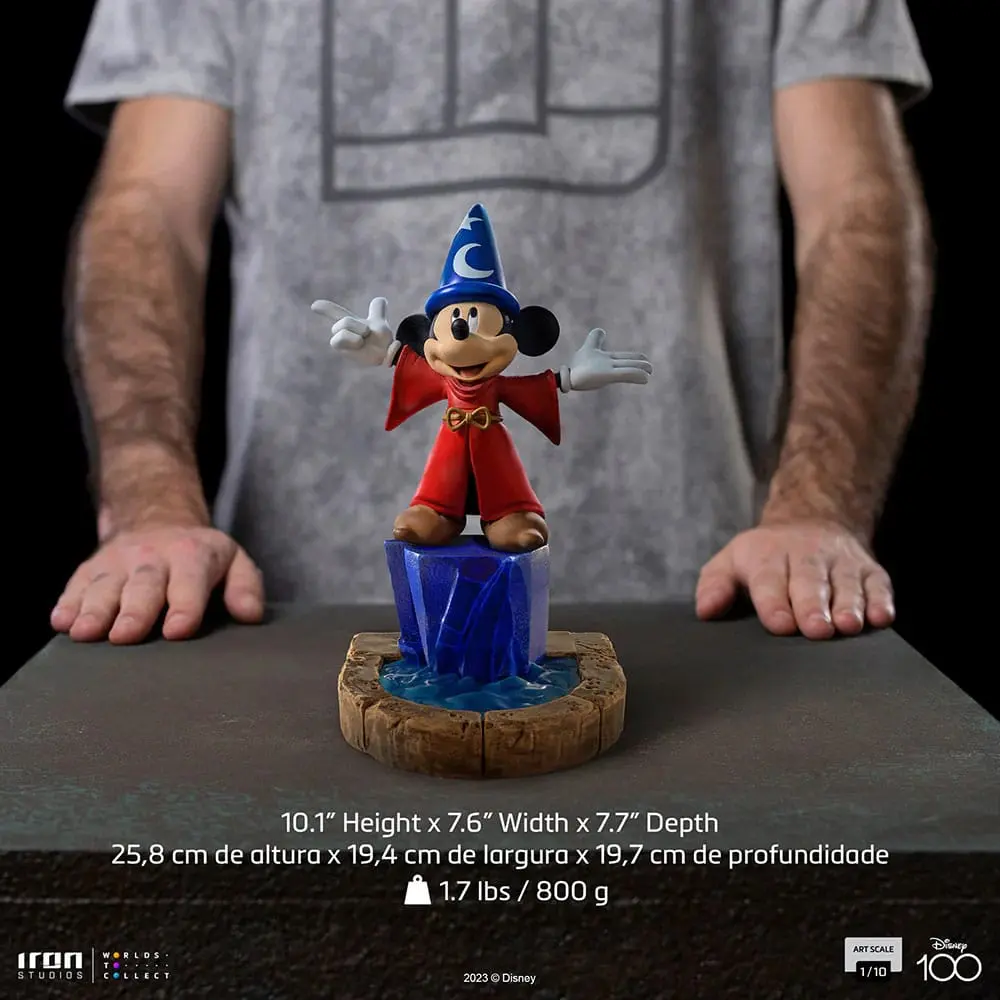 Disney Art Scale Kip 1/10 Mickey Fantasia Regular 25 cm fotografija izdelka