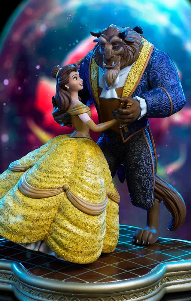 Disney Art Scale Kip 1/10 Lepotica in zver 29 cm fotografija izdelka