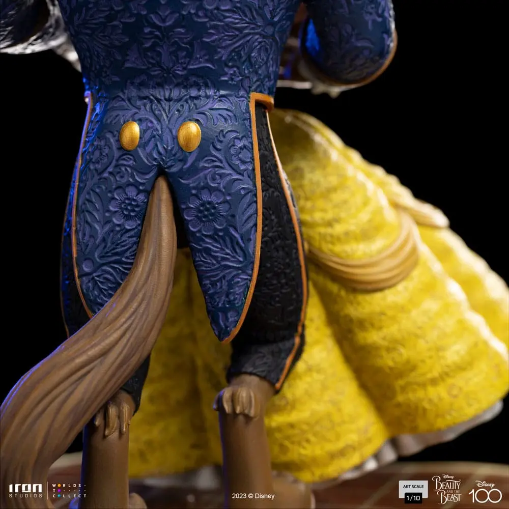 Disney Art Scale Kip 1/10 Lepotica in zver 29 cm fotografija izdelka