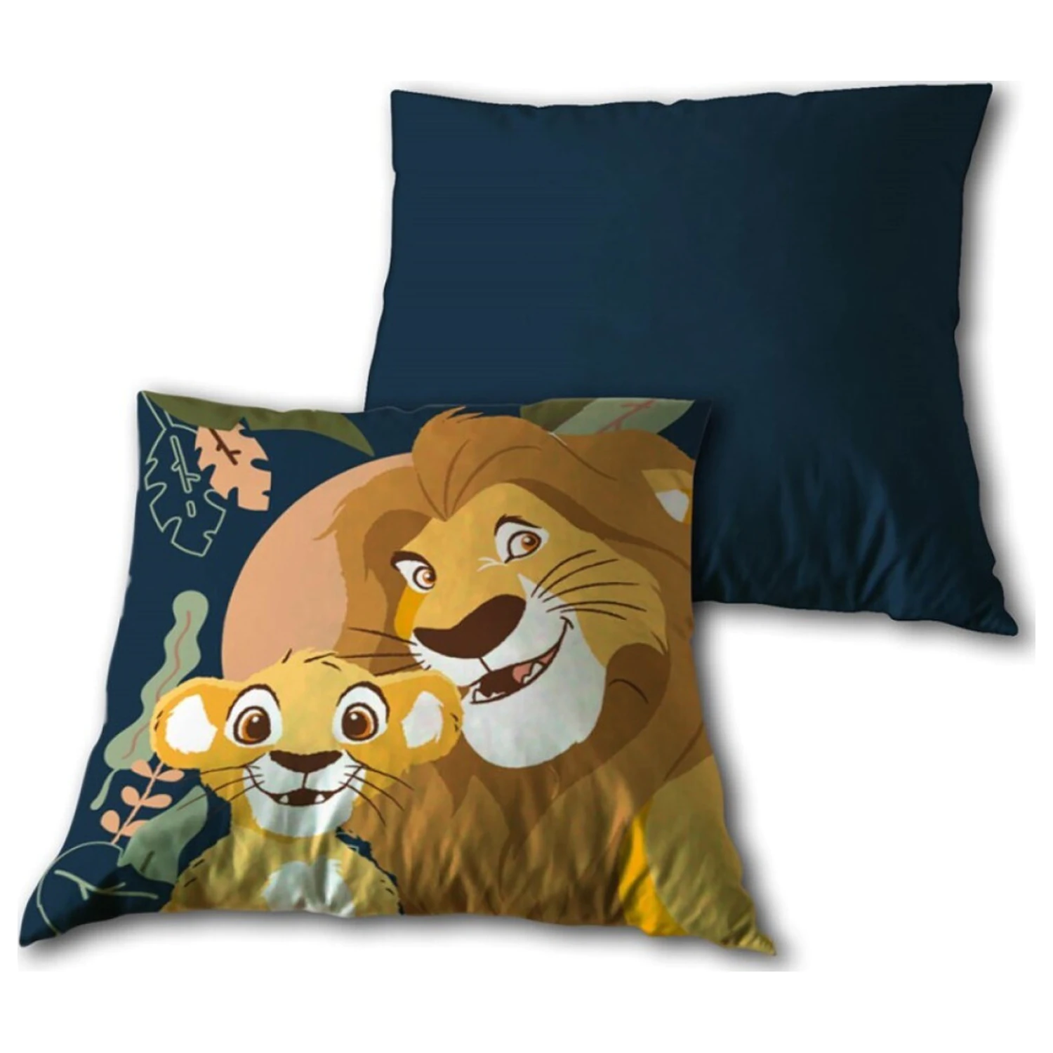 Disney The Lion King Družinska blazina, okrasna blazina s snemljivo prevleko 35x35 cm Velour fotografija izdelka