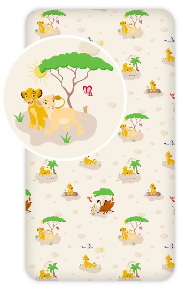 Disney The Lion King napenjalna rjuha 90x200 cm fotografija izdelka