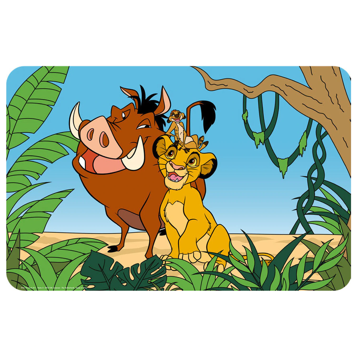 Disney The Lion King Hakuna Matata pogrinjek 43x28 cm fotografija izdelka