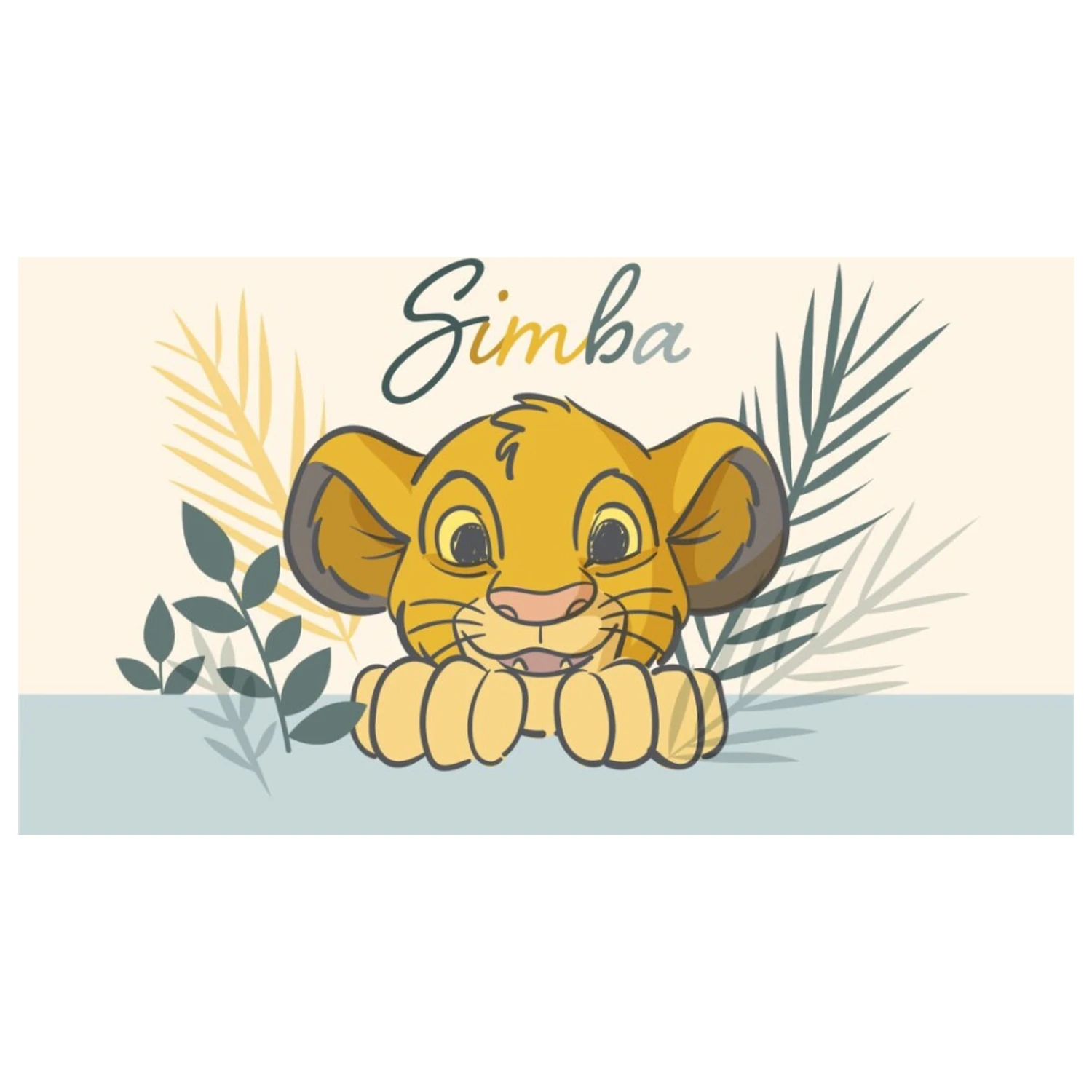 Disney The Lion King Simba Predpražnik, kopalniška preproga 40x60 cm fotografija izdelka