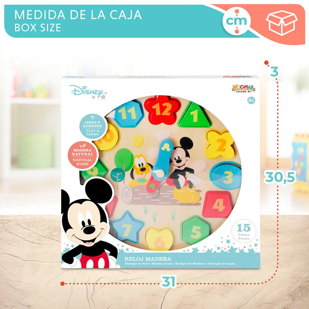 Disney Baby lesena ura fotografija izdelka