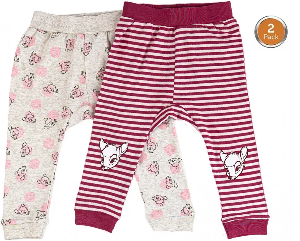 Disney Bambi Hlače za dojenčke 2-paket 62/68 cm fotografija izdelka