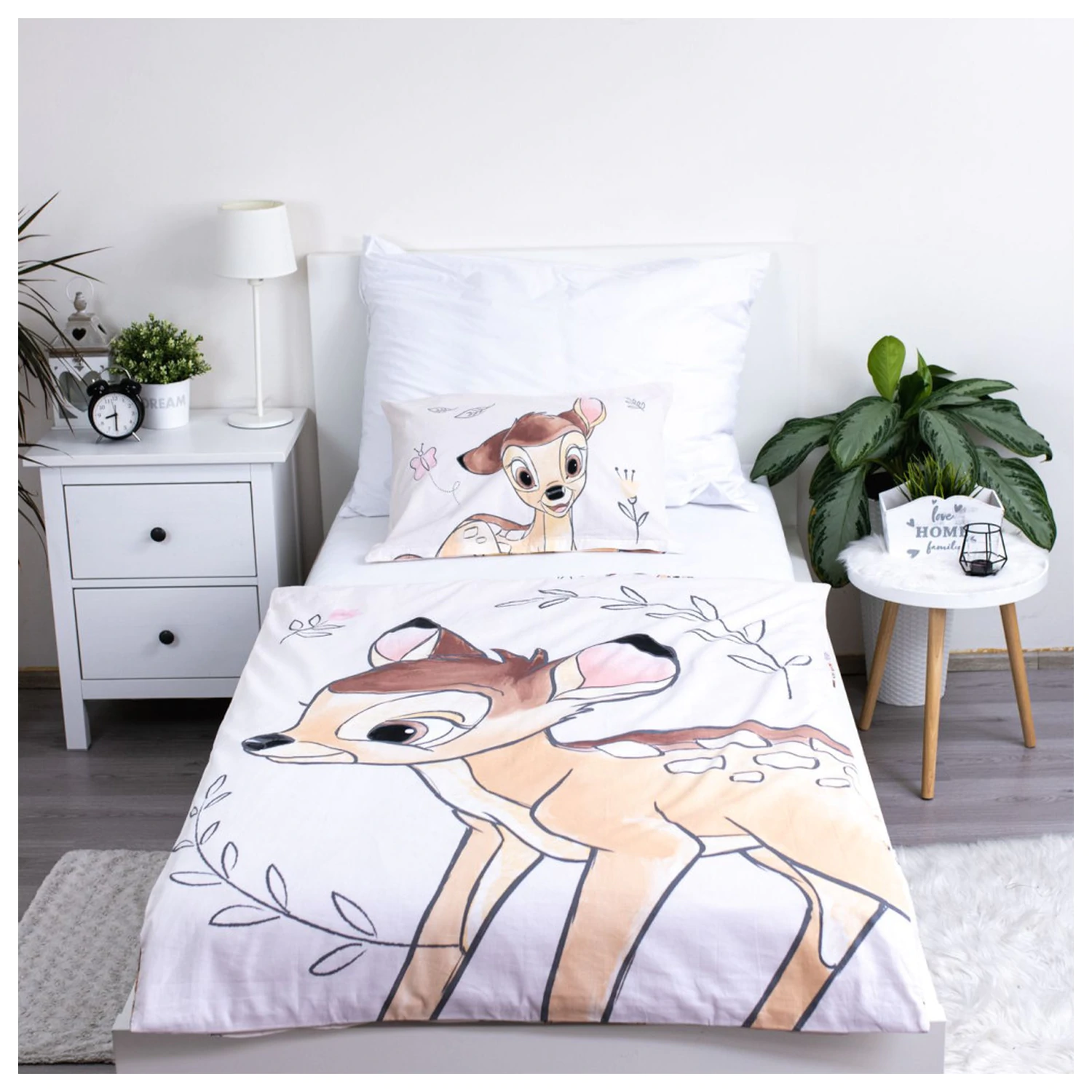 Disney Bambi Beige otroška, predšolska prevleka za odejo fotografija izdelka