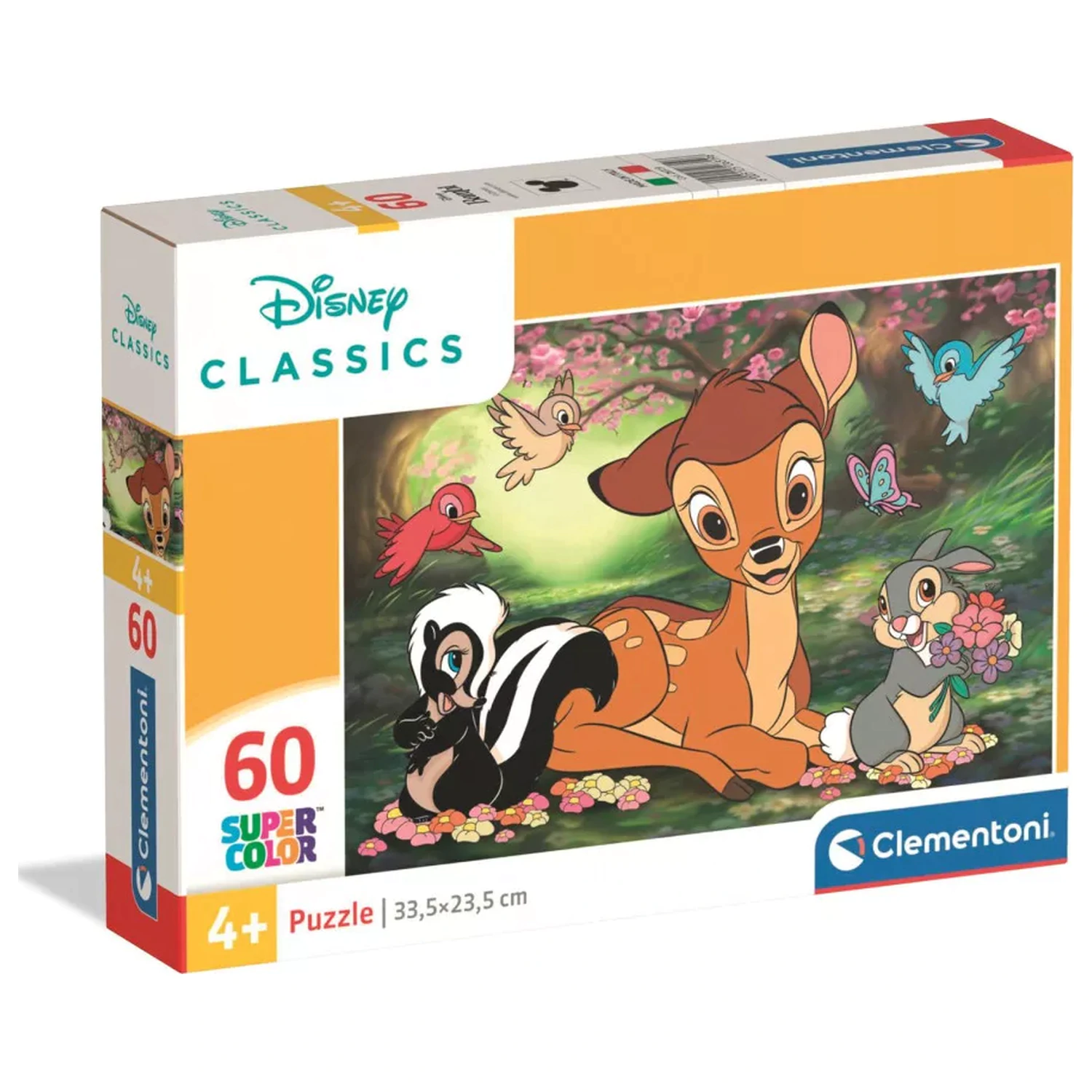 Disney Bambi Forest Friends 60 kosov uganke fotografija izdelka