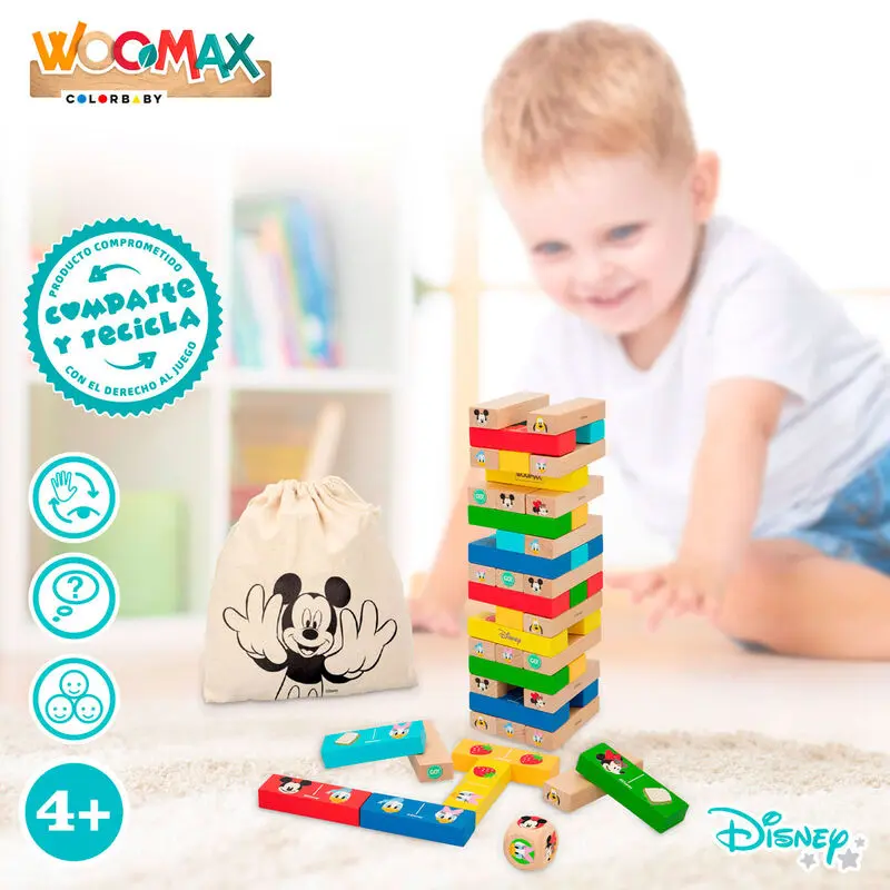 Disney stolp iz kock + lesen komplet za domino fotografija izdelka