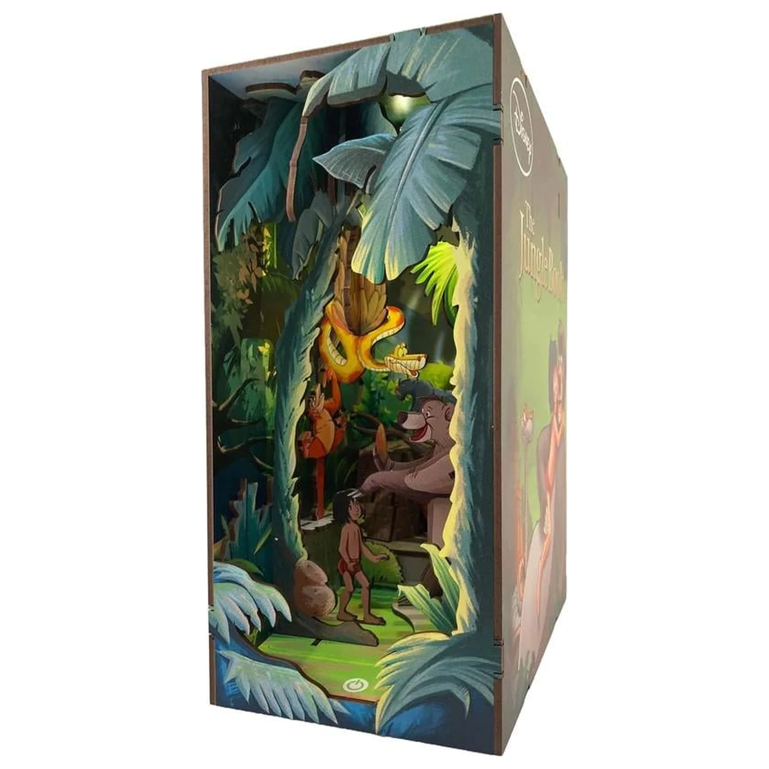 Disney Book Nook Komplet The Jungle Book 68 kos + LED Lučka fotografija izdelka