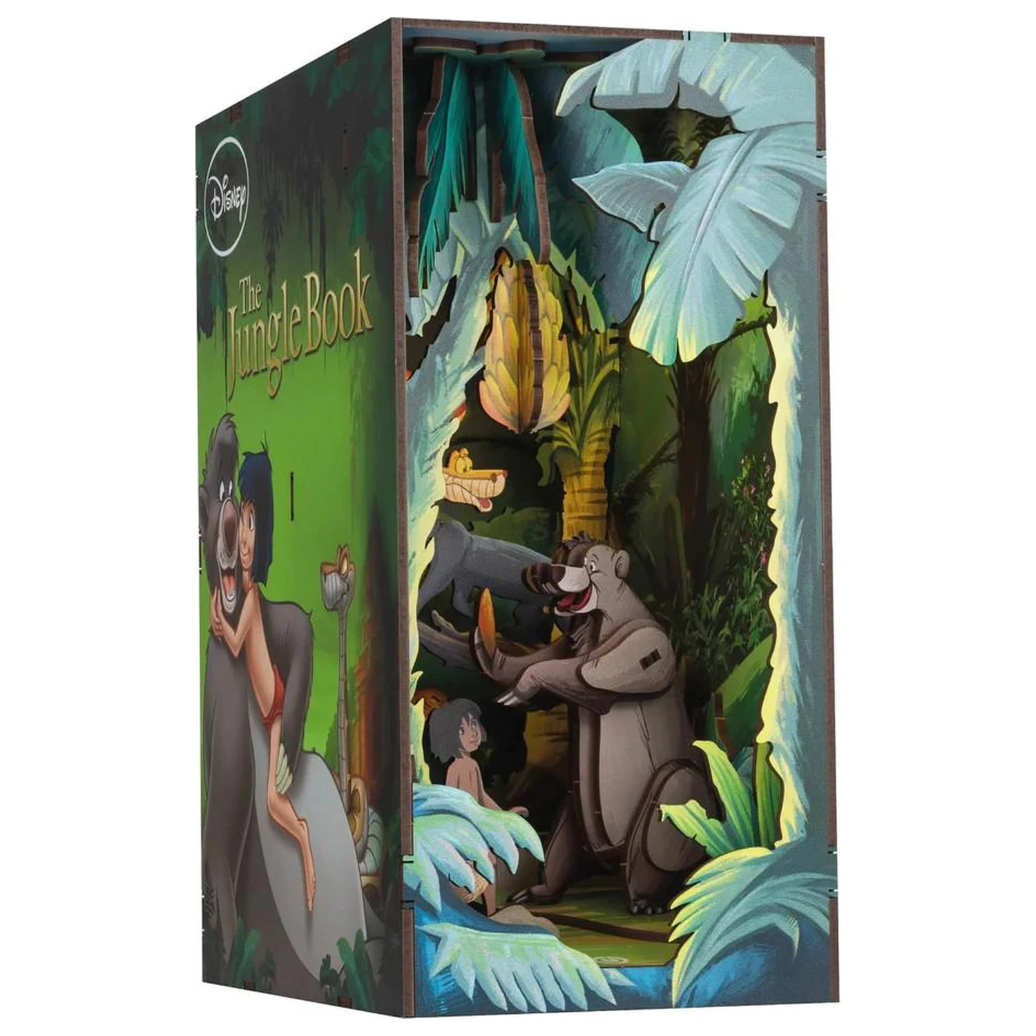 Disney Book Nook Komplet The Jungle Book 68 kos + LED Lučka fotografija izdelka