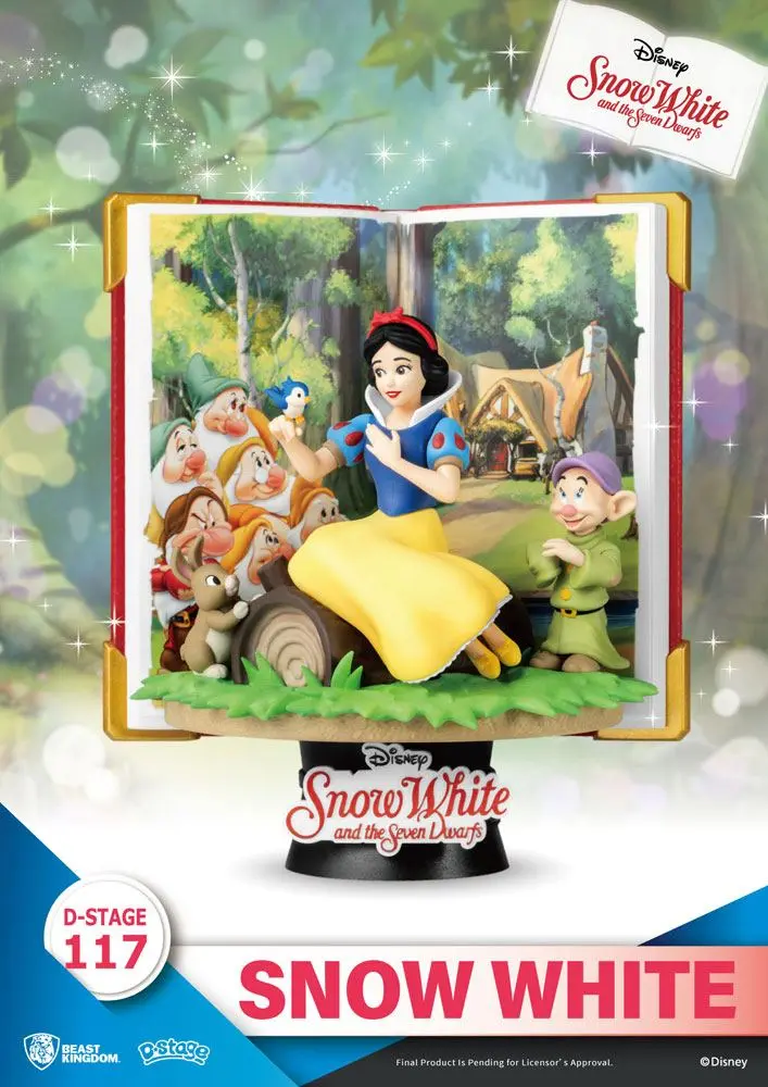 Disney Book Series D-Stage PVC Diorama Sneguljčica 13 cm fotografija izdelka
