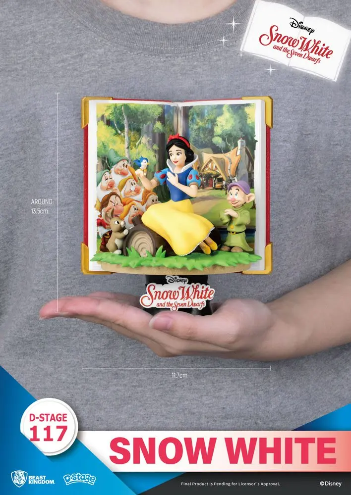 Disney Book Series D-Stage PVC Diorama Sneguljčica 13 cm fotografija izdelka