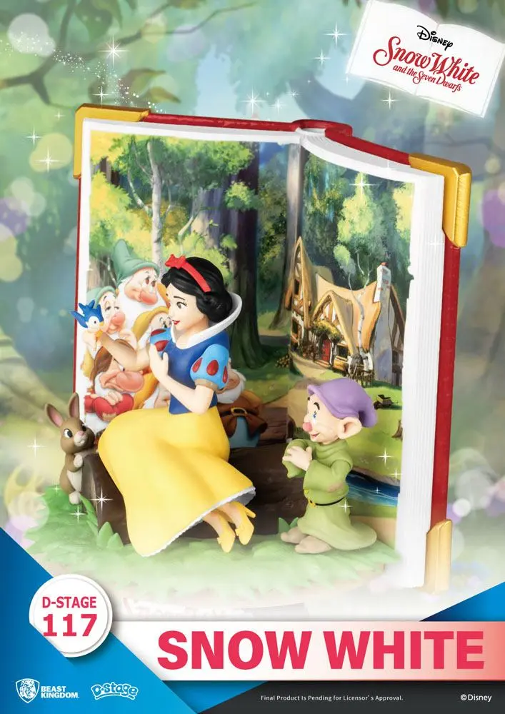 Disney Book Series D-Stage PVC Diorama Sneguljčica 13 cm fotografija izdelka